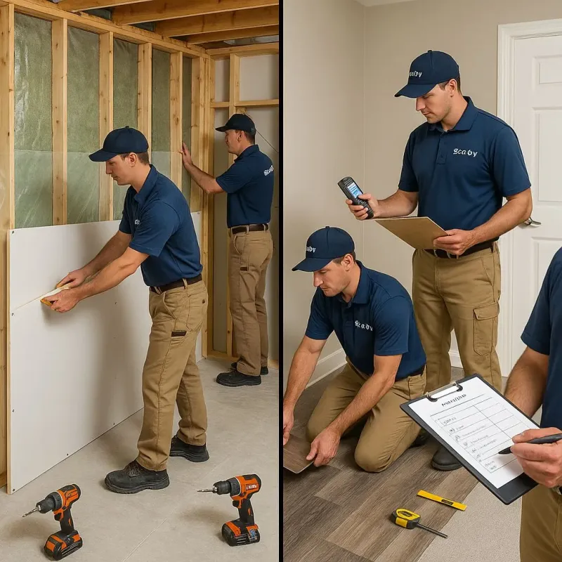 Repairs and Reconstruction process in Cockeysville, MD