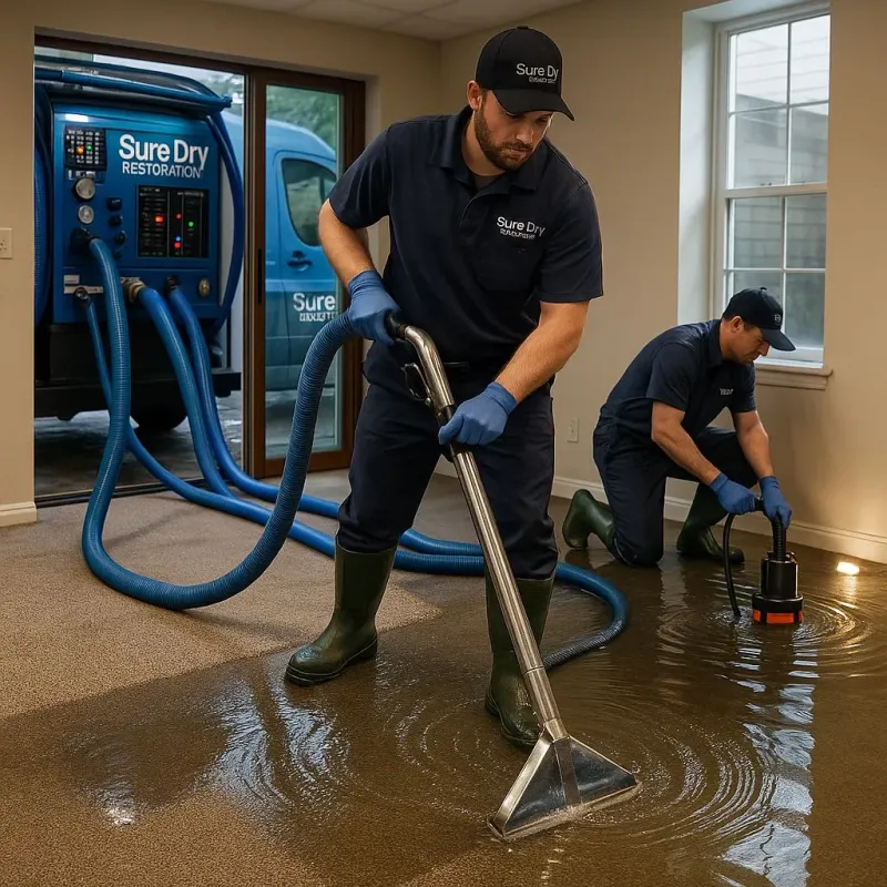 Water Extraction and Removal process in Cockeysville, MD